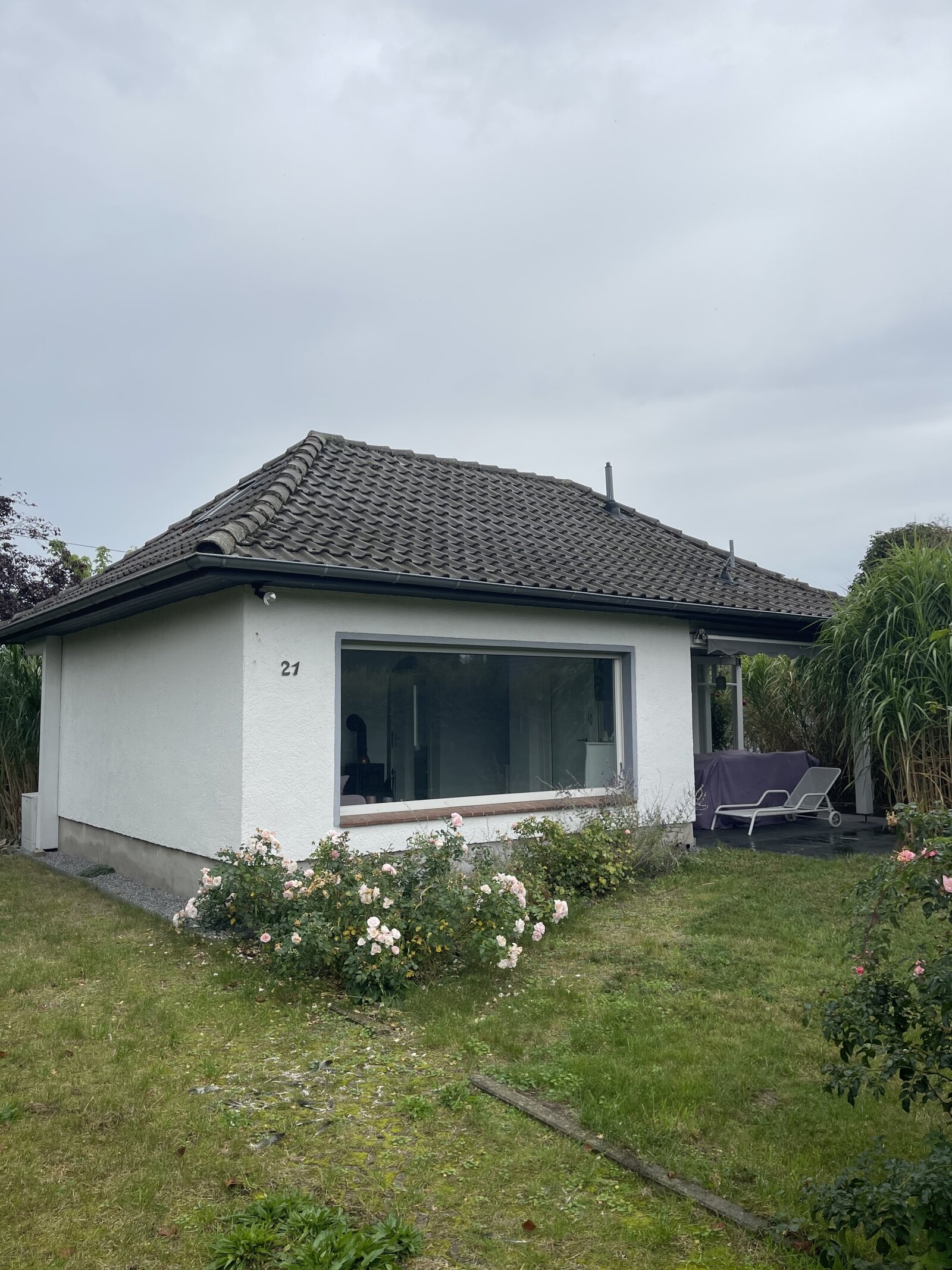 Charmantes Wochenendhaus mit Fasssauna auf großem Eigentumsgrundstück am Dümmer See in Lembruch 